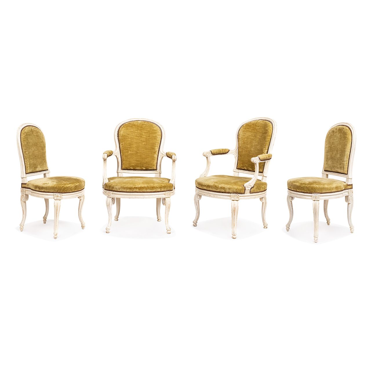 The Difference between Louis XV and Louis XVI style chairs 